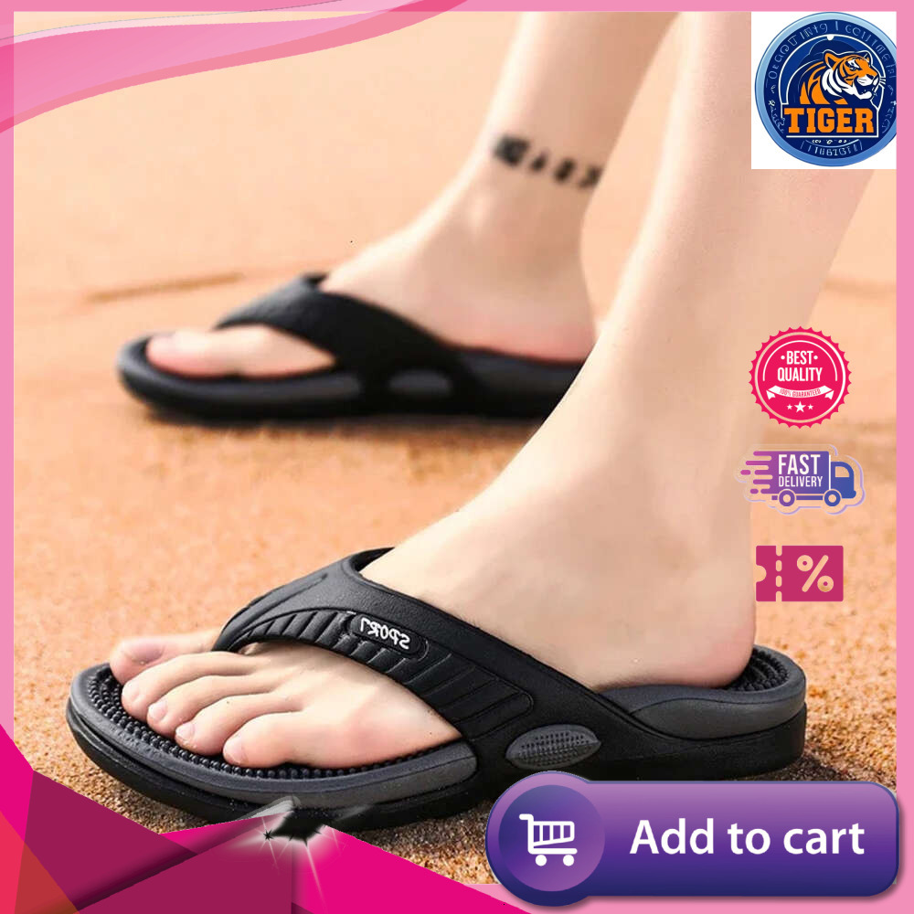 Ddmytiger Outdoor Slippers Men Summer Flip Flops S Breathable Beach Aqua Water Shoes Sandals Size Leisure Outdoor Shoes