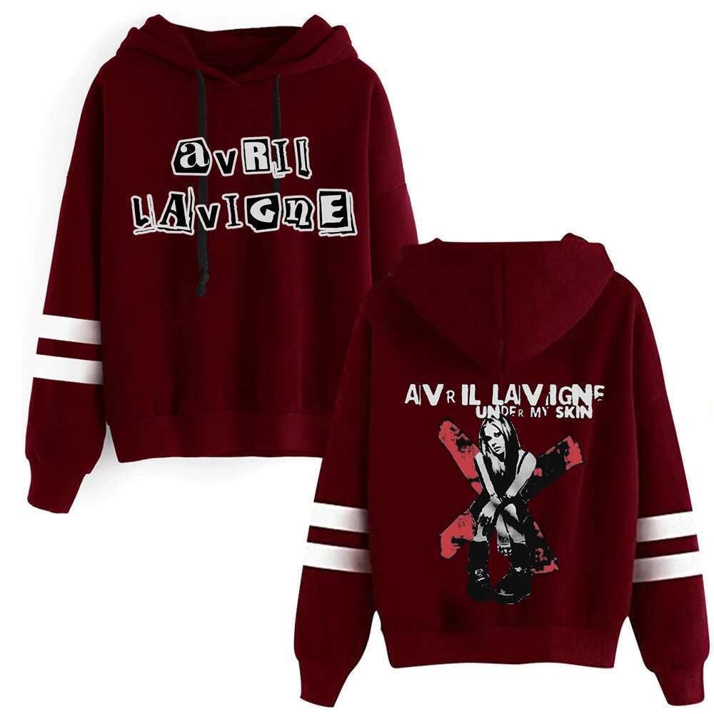 Avril Lavigne Greatest Hits Tour 2024 Hoodie Sport Sweatshirt Haruku Hip Hop Pullover Tops Fans Gift Designer