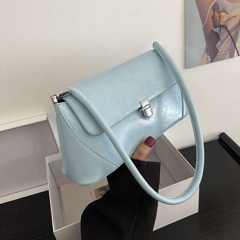 free shipping designer bags High end 2025 new niche design for women's fashion, light luxury, versatile, single shoulder armpit bag, hand-held li