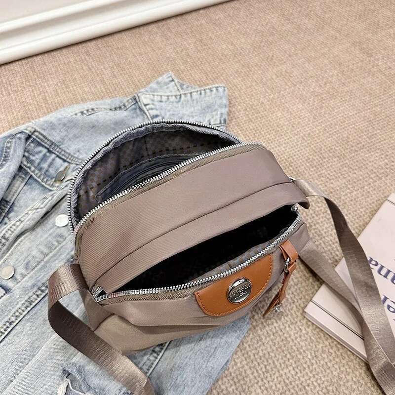 ddmy Crossbody Women Nylon Fashion Casual Ladies Large Capacity Waterproof Shoulder Messenger Bag Pillow Handbag Purse