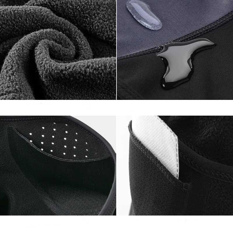 ROCKBROS Winter Cycling Mask Fleece Thermal Keep Warm Windproof Cycling Face Mask Balaclava Ski Mask Fishing Skiing Hat HeadwearW250512