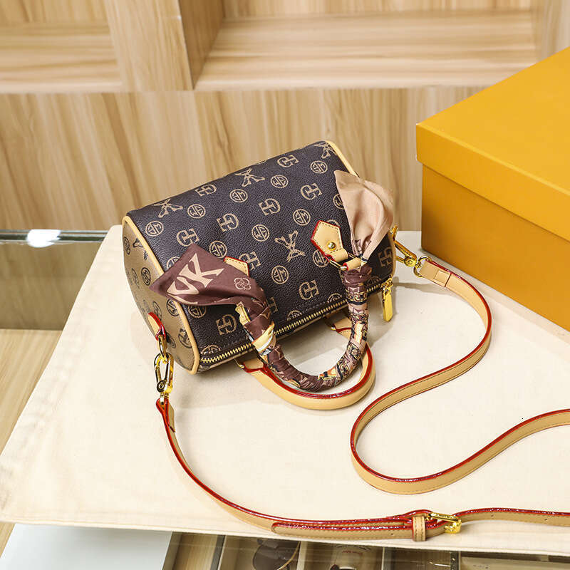 Digital printed pillow new trendy women's bag, simple and versatile, Bosch single shoulder diagonal cross handbag designer bag