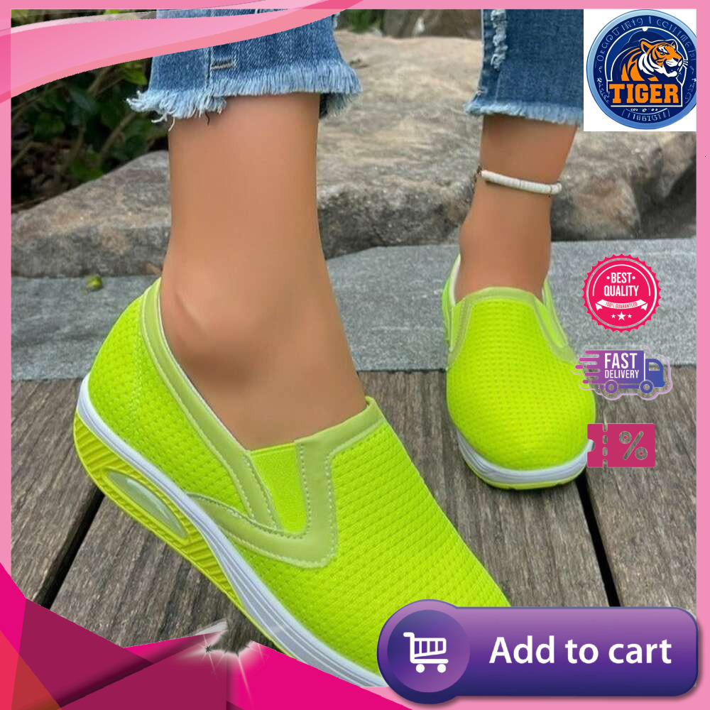 Ddmytiger Summer Temu Large New Women S Fashion Flourishing Green Sports Casual Single Shoes Outdoor Shoes
