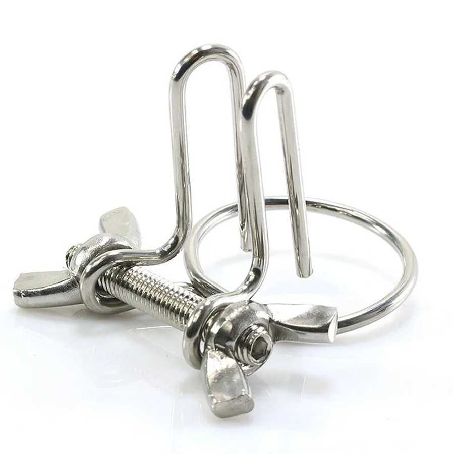 Metal Urethral Plug Adjustable Penis Expander Dilator Horse Eye Urethra Catheter Penis Plug Locking Ring Glans Sex Toys For Men W250512