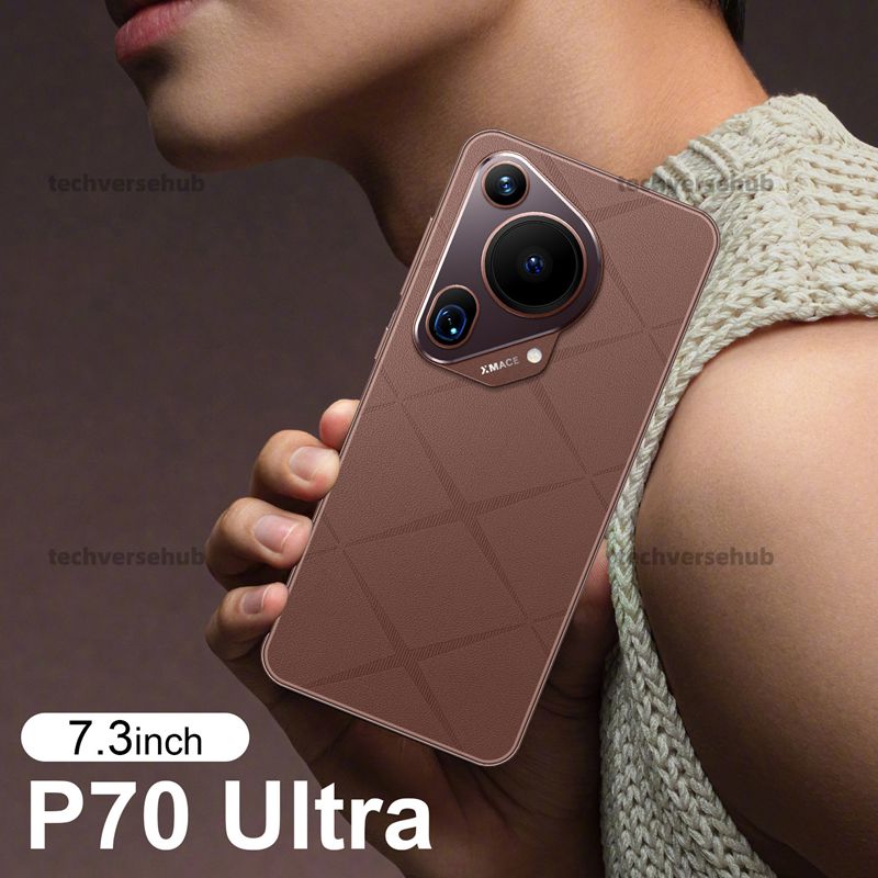 In Demand P70 Ultra Model Cellphone | High-Quality Full-Hole Design Smart Device Ready for Purchase