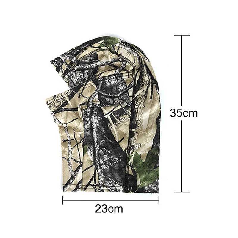 Military Camo Face Mask Bandana Balaclava Hood Headwear For Men Women Tactical Training Cycling Ski Wind-Resistant HuntingW250512
