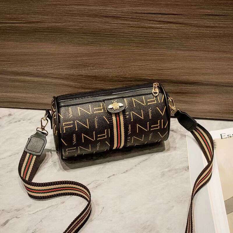 Cylindrical Women Bags Large Capacity Crossbody Women's Bag Handbag Letter Pillow