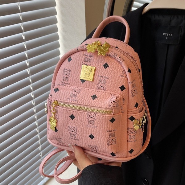 Autumn Trendy Female Student Backpack with Spacious Compartment Designer bag