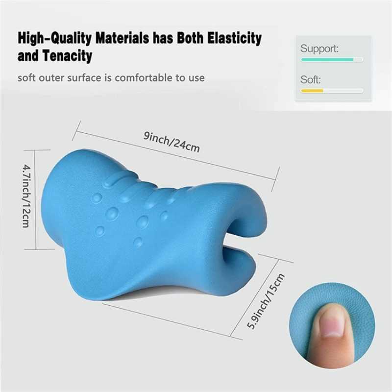 Cervical Spine Stretch Gravity Muscle Relaxation Traction Neck Stretcher Shoulder Massage Pillow Relieve Pain Spine CorrectionW250512