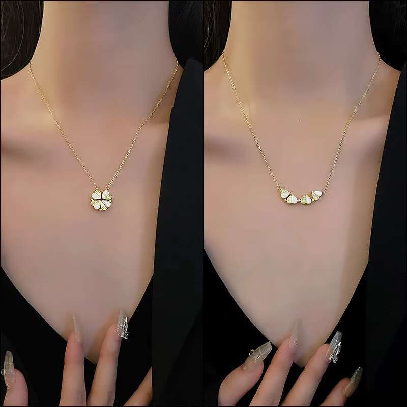 2025 New Fashion Brass Elegant Multi Style Women's Gold Necklace