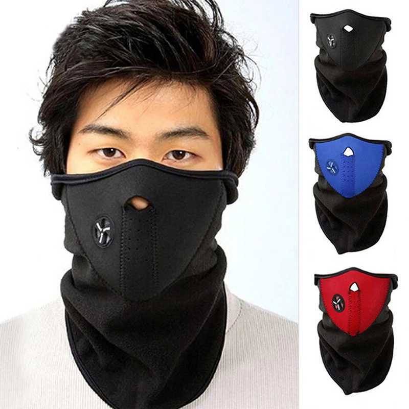 Cold Weather Neck Warmer Ear Cover Fleece Thermal Scarf Face Mask Bandana Skiing Cycling Sport Snowboard Hiking Men Women WinterW250512
