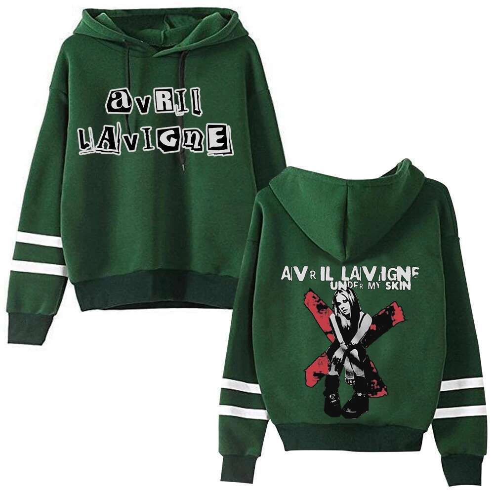 Avril Lavigne Greatest Hits Tour 2024 Hoodie Sport Sweatshirt Haruku Hip Hop Pullover Tops Fans Gift Designer