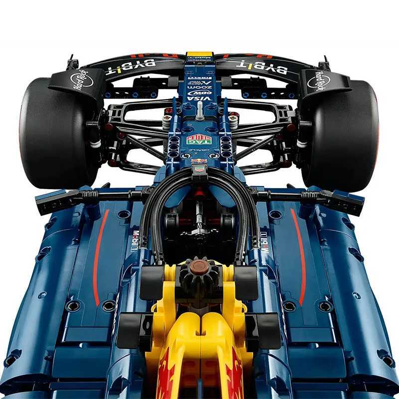 Technical Mechanical Building Blocks 1639pcs RB20 F1 Formula Racing Assembly Building Block Model Set Adult Boy Toy Gift z250510