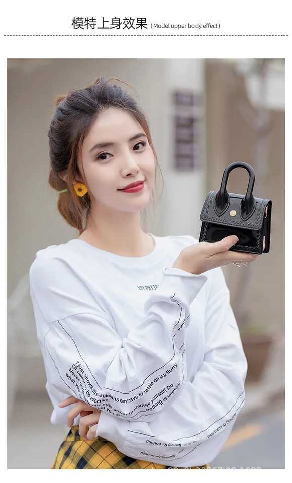 Womens Bag New Jelly Handbag Shoulder Bag Messenger Bag Cute Small Fresh Mini Lipstick Bag Z250512