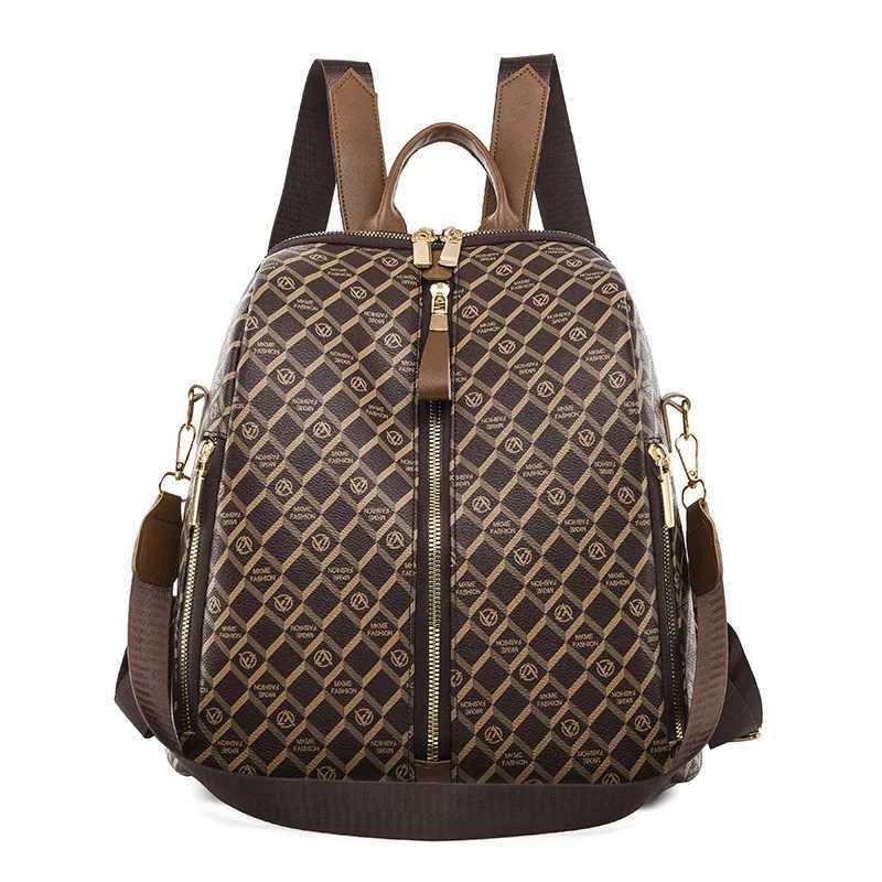 Fashion Soft Leather Texture s Shoulder Bag Square Lattice Pattern s Shoulder Bag Leisure Hundred Ladies Handbag S Z250512