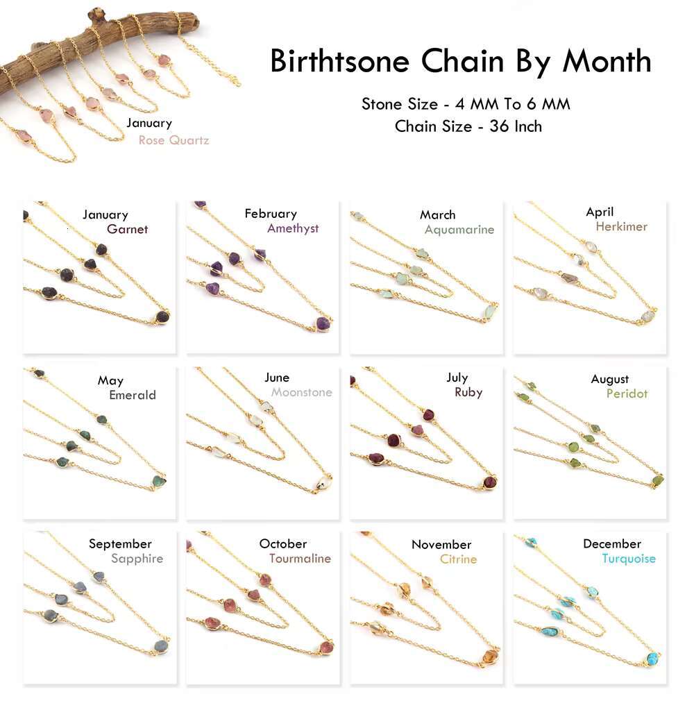 Gold Plated August Birthstone Necklace, New Fashionable Design, Natural Olivine Women's Layered Chain Jewelry