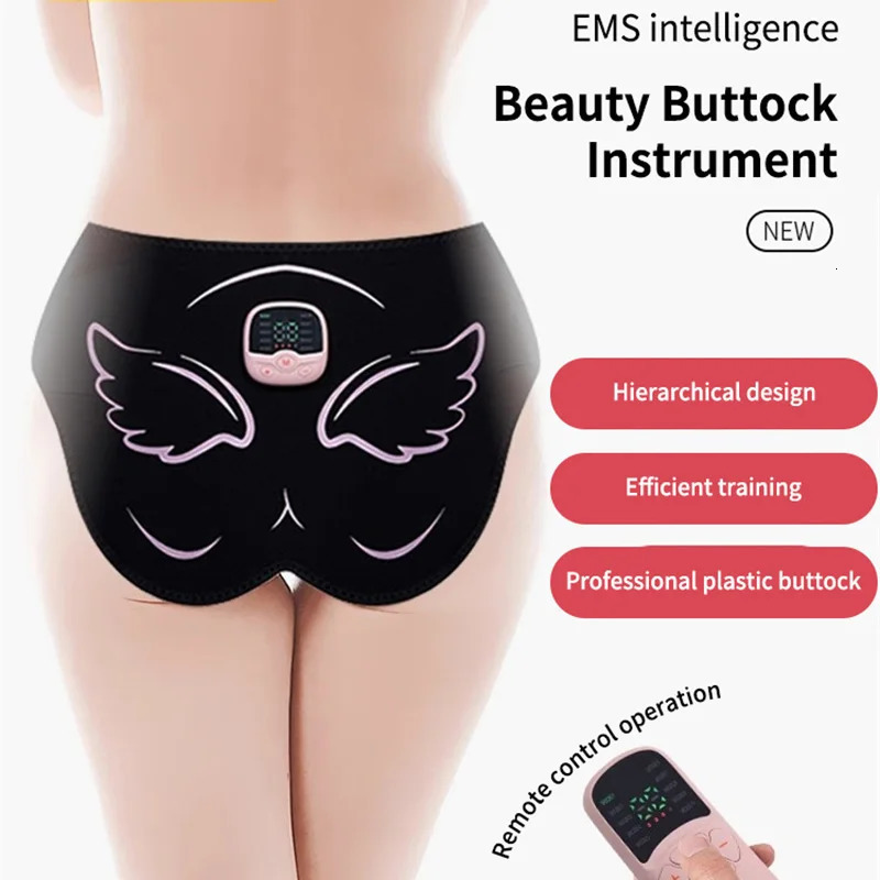 EMS Muscle Stimulator Buttocks Electric Hip Trainer With Remote Buttocks Toner Butt Slim Body Shaping Fitness Equipment 250512