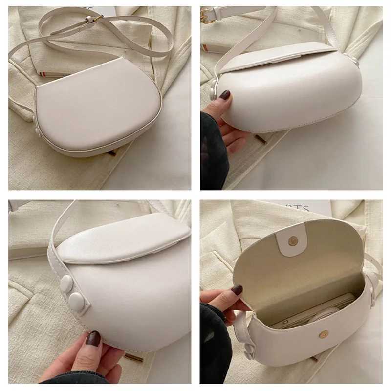 Simple Design Solid Color Womens Crossbody Bags For Daily Used Adjusted Strap PU Leather Casual Shoulder Bag Ladies Handbags Z250512