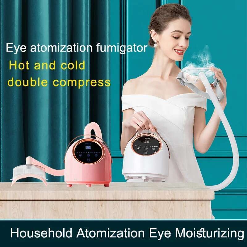 NEW Massage Atomization SPA Instrument Hot Cold Spray Fumigation Heating Compress Relief Eye Dryness Fatigue Protection