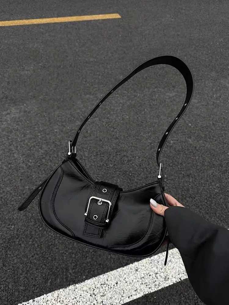 Miyagawa Korean INS Y2k Bag Womens 2023 New Retro Spicy Girl Underarm Bag Small One Shoulder Crossbody BagW250512