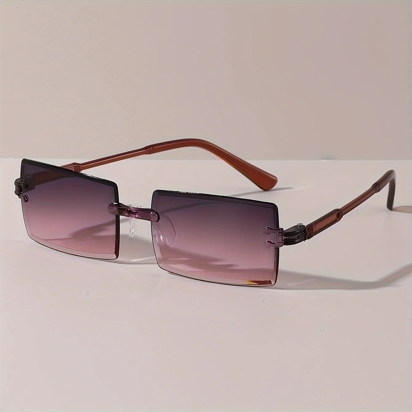 9pcs Rectangle Fashion Sunglasses For Women Men Cute Candy Color Decorative Shades Vacation Beach Party Glasses UV400 250512