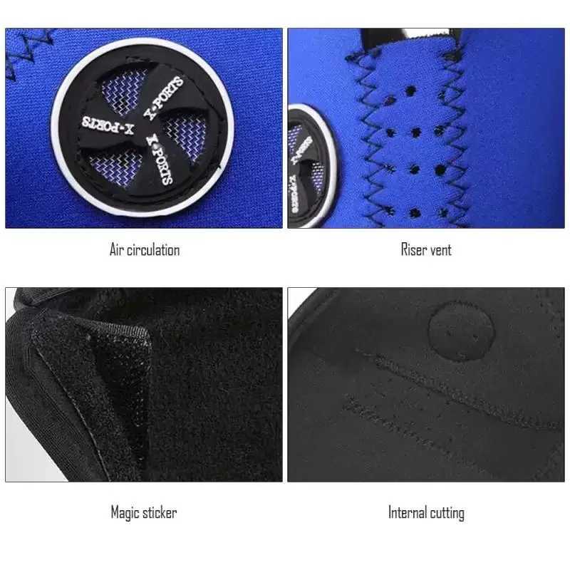 Winter Fleece Thermal Windproof Ski Mask Neck Guard Scarf for Cycling Running and Outdoor Activities Keep Warm Cycling Face MaskW250512