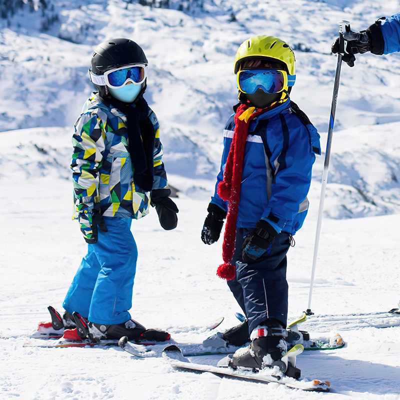 WEST BIKING Kids Balaclava Windproof Ski Face Mask Winter Children Fleece Cycling Neck Warmer Scarf Helmet Liner for Boys GirlsW250512