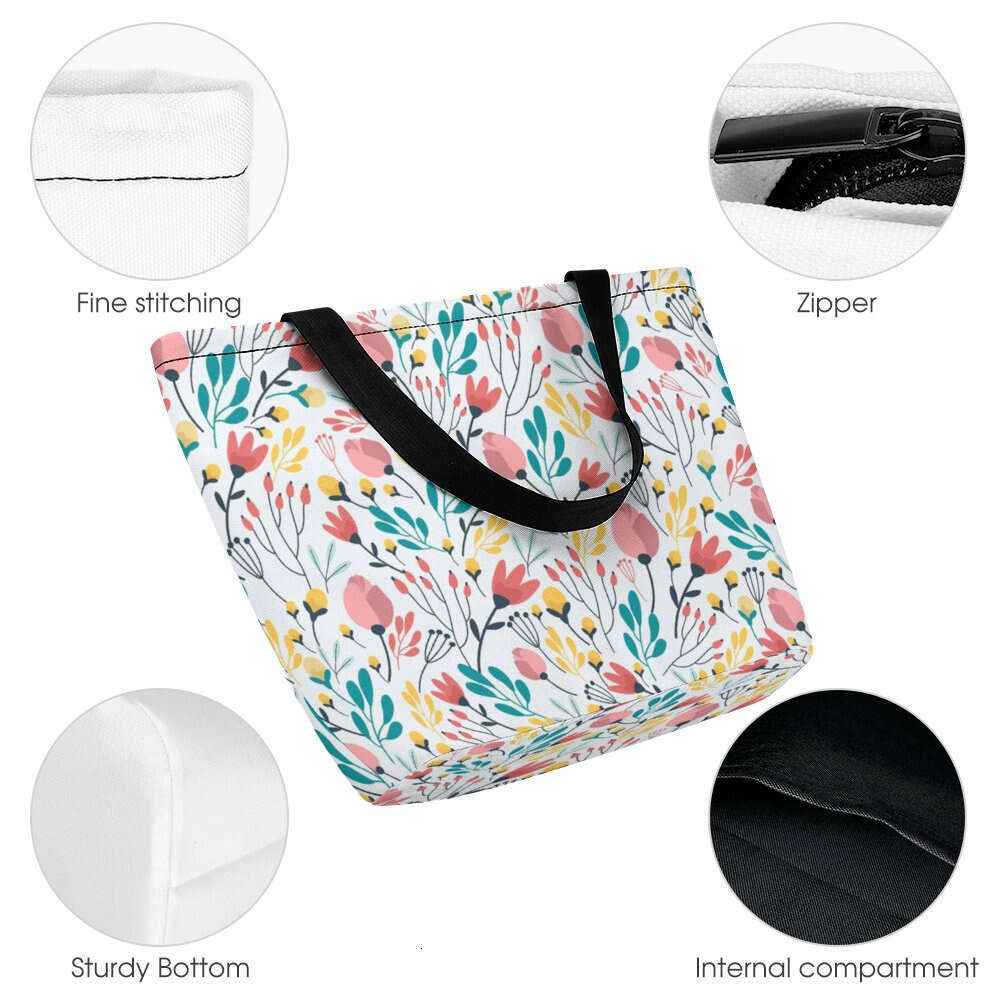 Leisure storage shopping large capacity hand-held printed fashionable and versatile makeup bag, crossbody bag