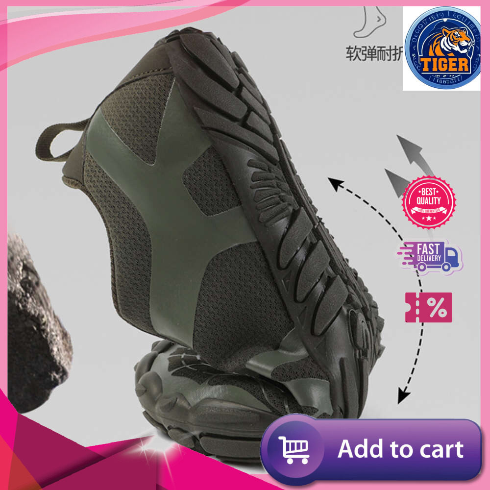Ddmytiger Outdoor Barefoot Thickened Mountaineering Breathable Hiking Men S Off Road Climbing And Running Shoes Size Outdoor Shoes