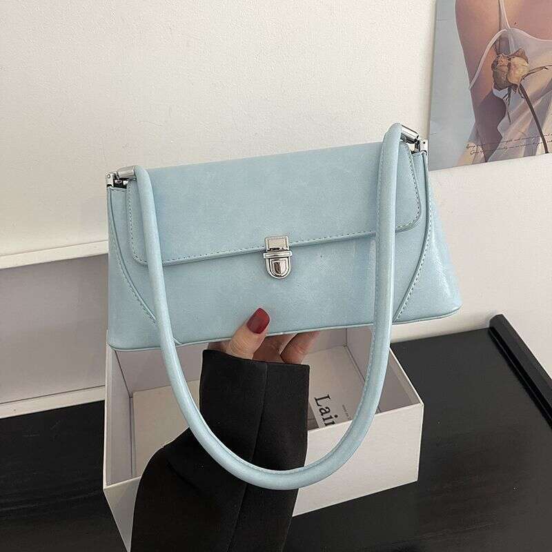 free shipping designer bags High end 2025 new niche design for women's fashion, light luxury, versatile, single shoulder armpit bag, hand-held li