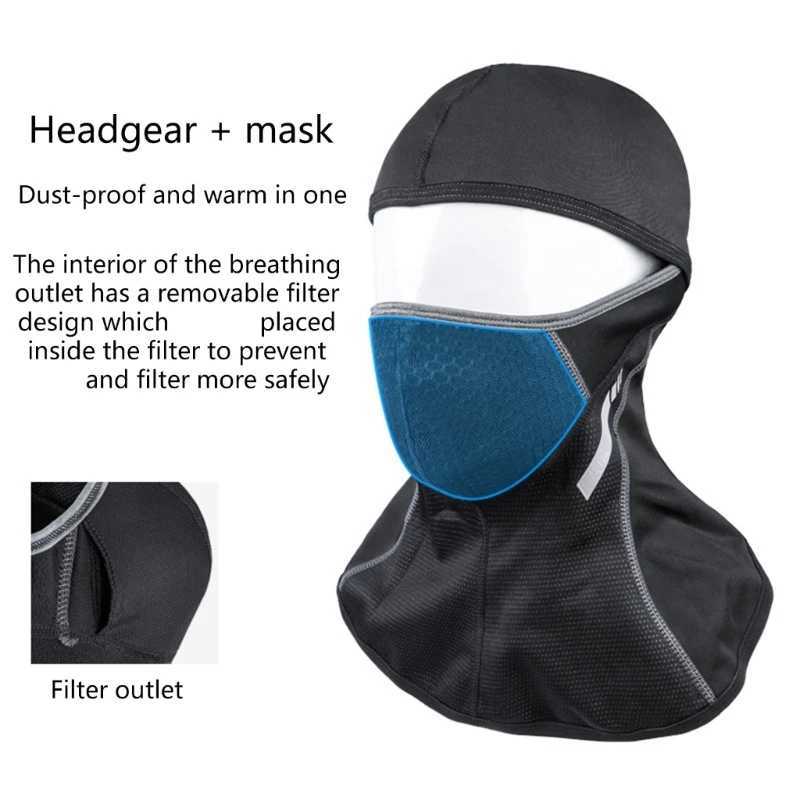 Winter Bike Mask Comfortable Soft Mask Sports Tactically Fishing Face MaskW250512