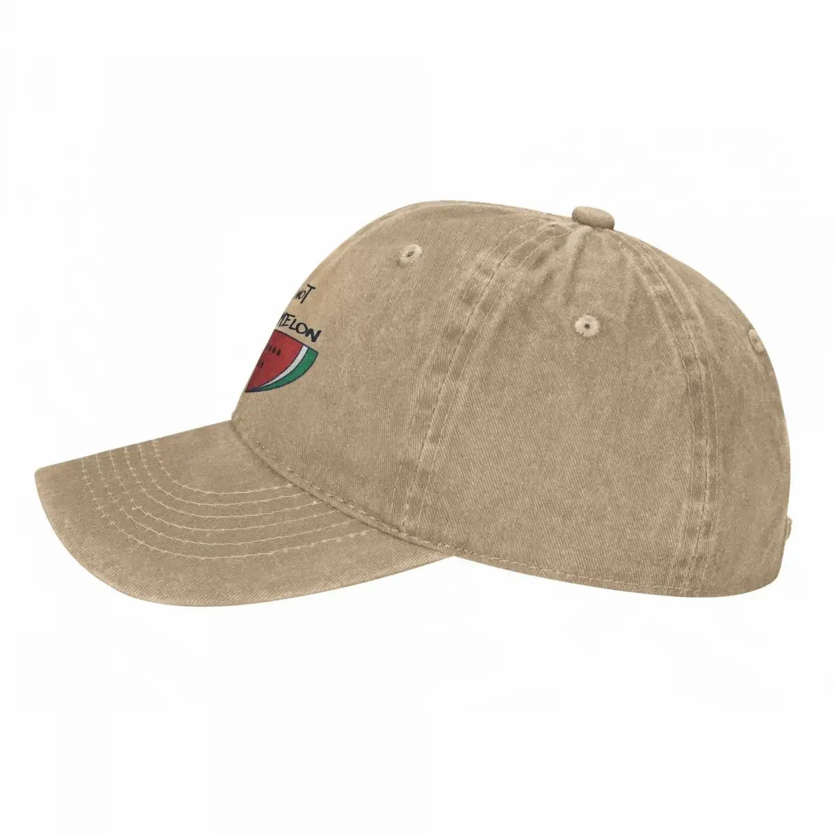 This Is Not A Watermelon Baseball Cap For Men Women Fashion Casual Hippe Hats High Quality Sun protection Kpop Rock Baseball Cap 250512