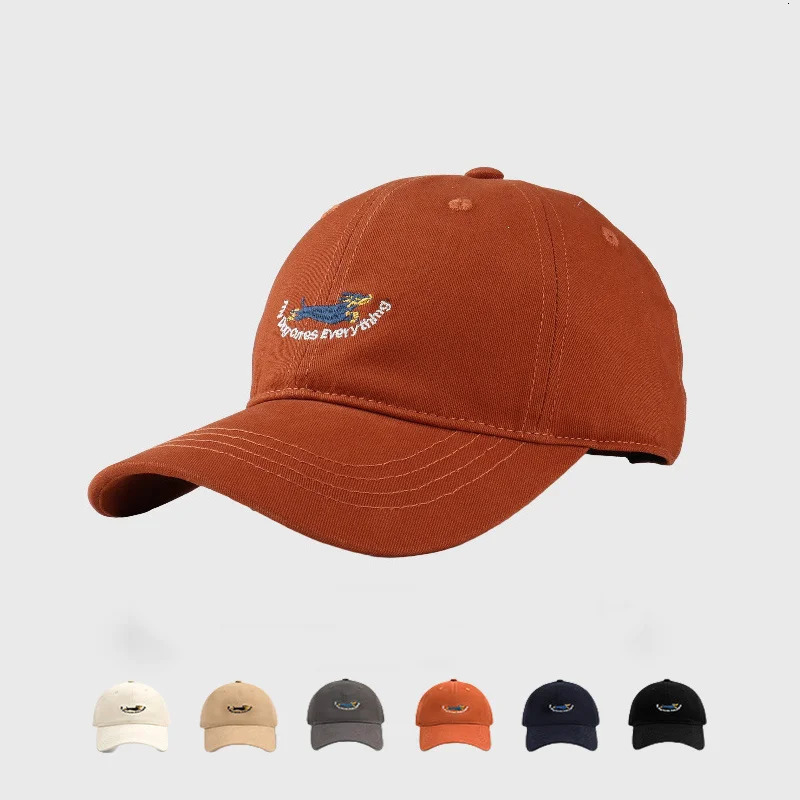 Unisex Animal Embroidery Hiphop Hats Fashion Cartoon Dog Baseball Cap Summer Outdoor Adjustable Casual Sunscreen Hat 250512