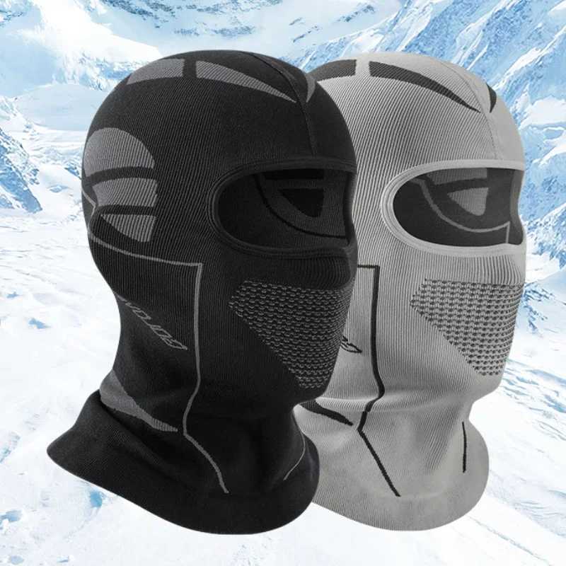 Men Women Cold-Proof Thermal Scarf Winter Ski Hat Balaclava Full Face Mask Ski Cycling Hunting Head Neck Cover Helmet Liner CapW250512