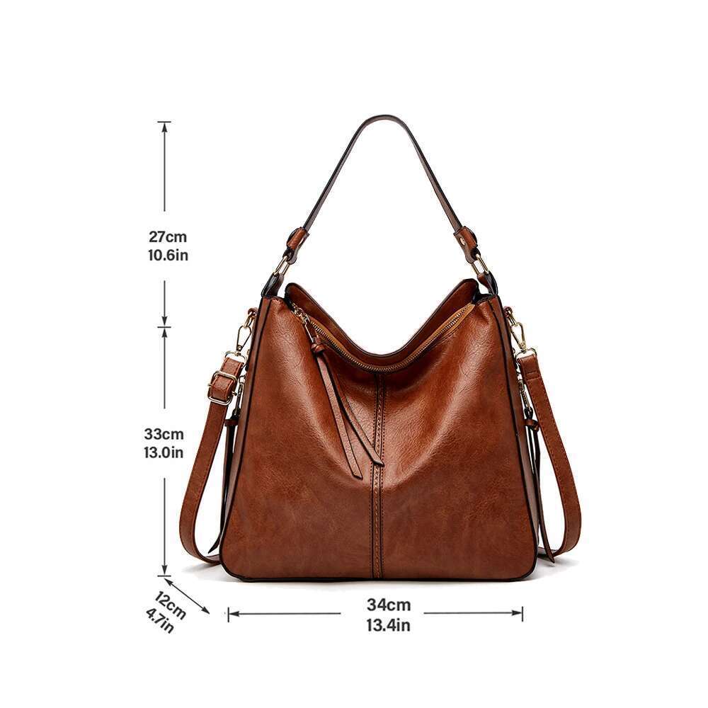 New Summer European And American Fashion Retro One Shoulder Oblique Straddle Tote Bags Women's Bag