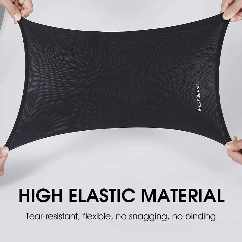 WEST BIKING Cycling Face Cover Summer Cool Mask Ice Silk Bandana Bike Motorcycle Scarf Hiking Outdoor UV-Protection EquipmentW250512