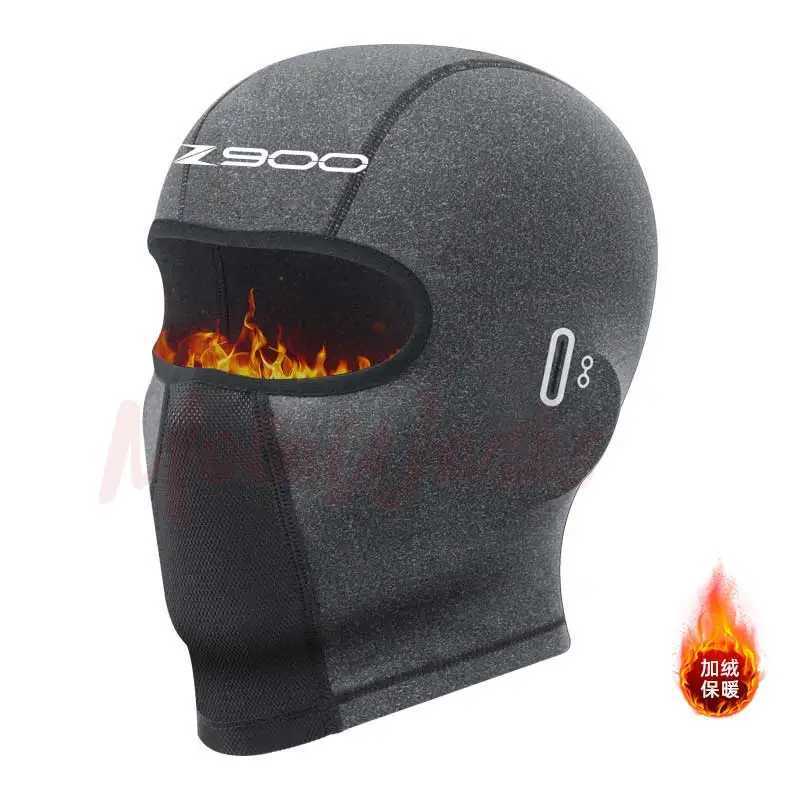 for kawasaki Z900 Winter Fleece Full Face Cover Balaclava Hat CS Winter Ski Cycling Hat Scarf Hood Outdoor Sports Warm Face MaskW250512