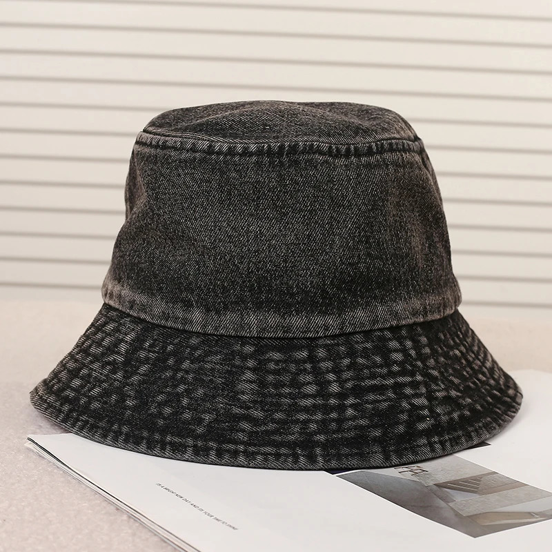 SpringSummer Fashionable Adjustable Denim Hat for Outdoor Travel Sun Protection UV Unisex 250512