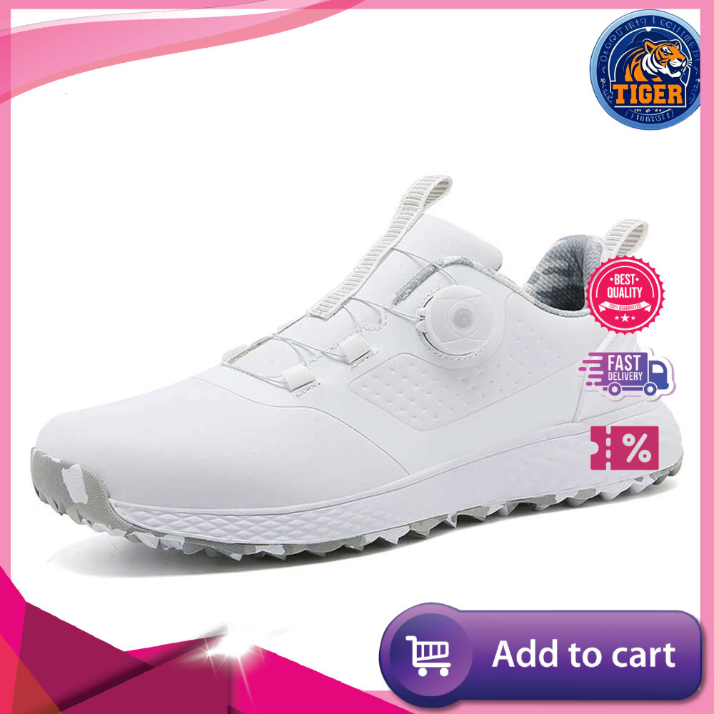 Ddmytiger For Waterproof Shoes Men Spikeless Outdoor Sport Lightweight Training Golf Sneakers Women Caddie Shoe Outdoor Shoes