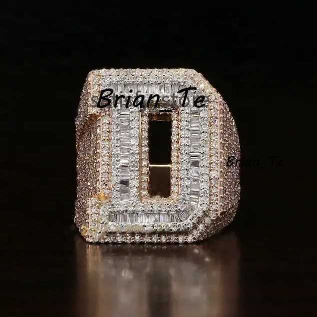 Custom Personalized engagement rings GIA IGI certified vvs Diamond ring 14K 18K Gold party vvs moissanite diamond Ring