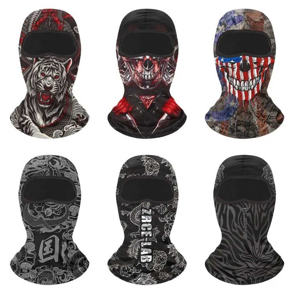 Balaclava Motorcycle Balaclava Breathable Lightweight Cycling Full Face Mask Sun Protection Windproof Bicycle Helmet Hood CapsW250512