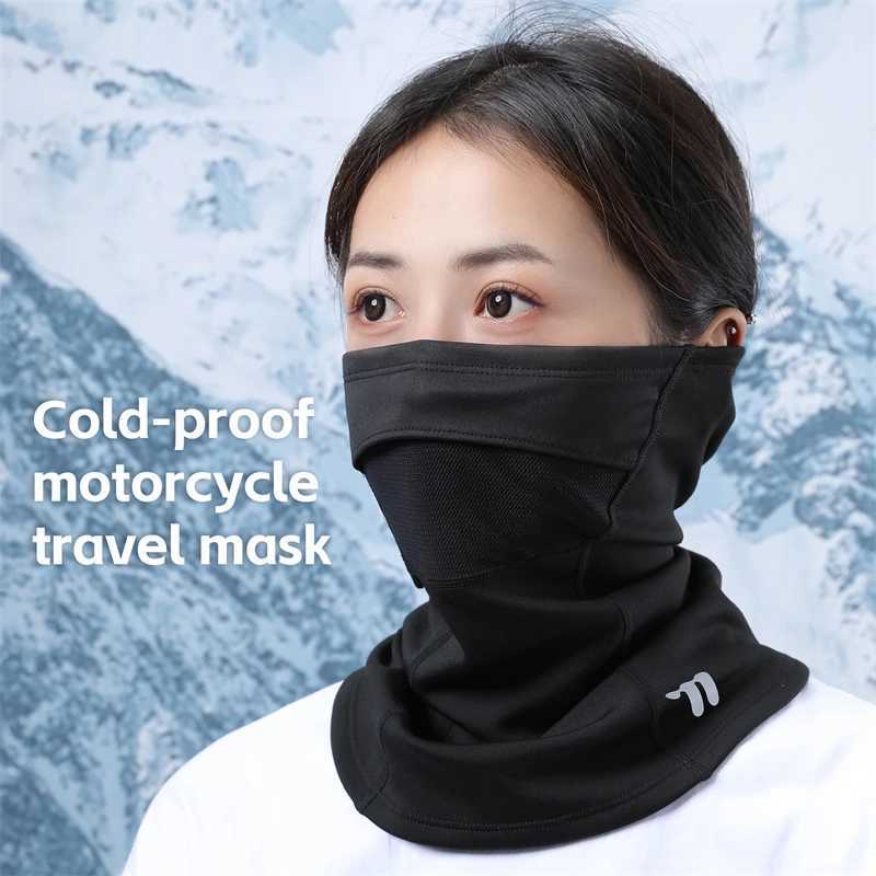 WEST BIKING Winter Mountaineering Hiking Scarf Fleece Warm Cycling Mask Cold-Proof Bandana Ear Neck Cover Thermal Sport GearW250512