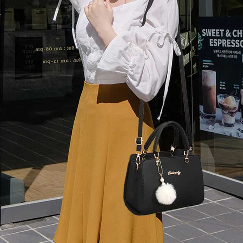 Women Fashion Casual Large Capacity Handbag Luxury Designer Shoulder Crossbody Bags Lady PU Leather Travel Shopper TotesXJ250512