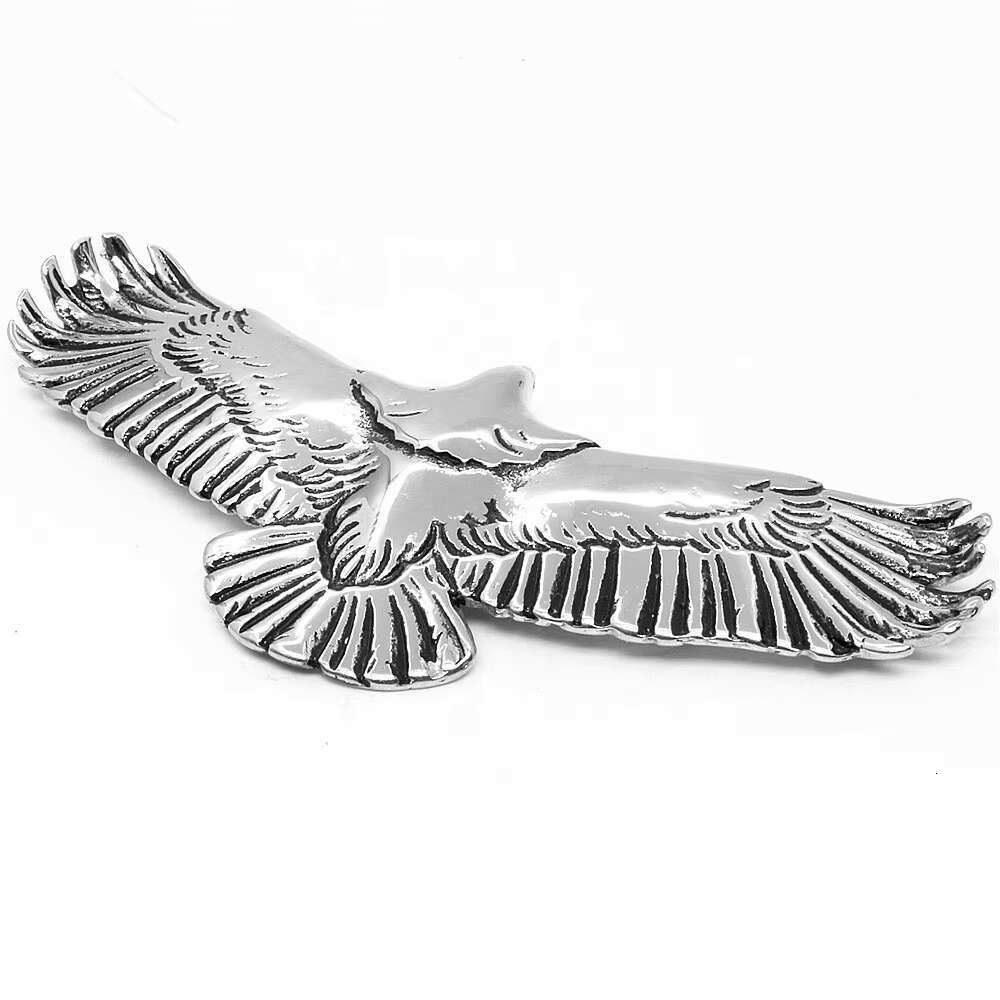 Flying Eagle Animal Pendants Necklaces 316L Stainless Steel Wholesale Factory Price IP Gold Plated Charms Pendant