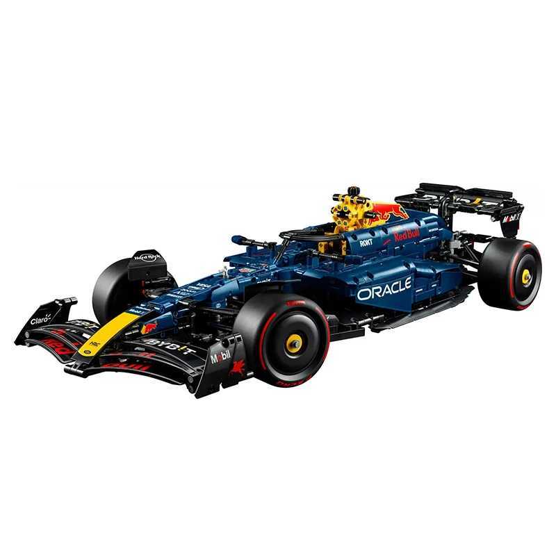 Technical Mechanical Building Blocks 1639pcs RB20 F1 Formula Racing Assembly Building Block Model Set Adult Boy Toy Gift z250510