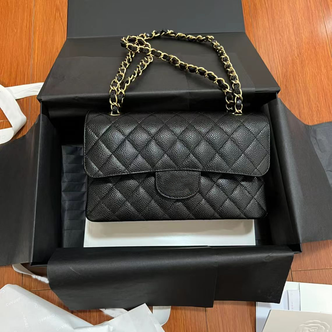 10A Mirror quality Classic Caviar sheepskin Flap Bag Designer Women Cross Body Bags uries Designers Shoulder bag