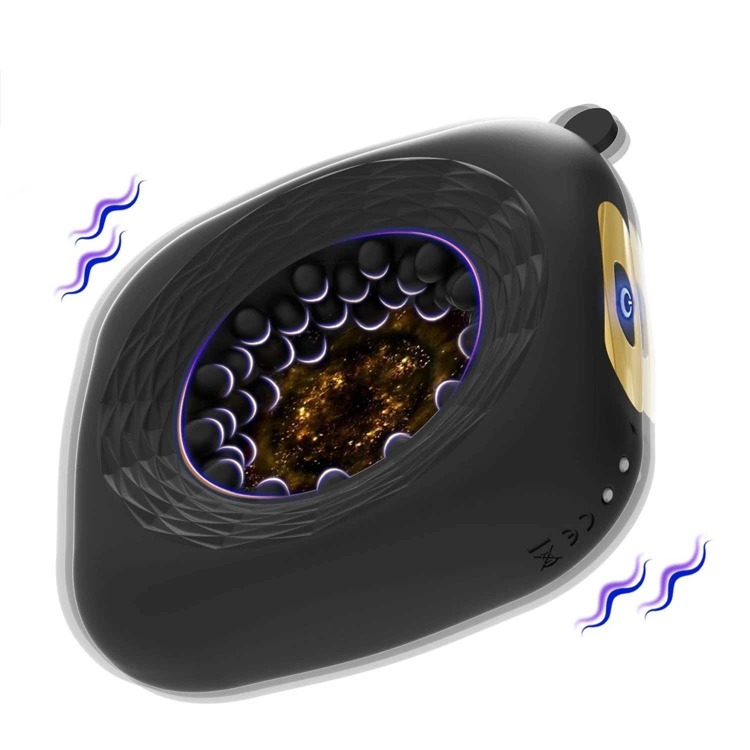 Powerful Vibrating Cock Ring for MenRechargeable Dual Moto Penis RingDurable Penisring Sex Ring Enhances Pleasure for Couples W250512