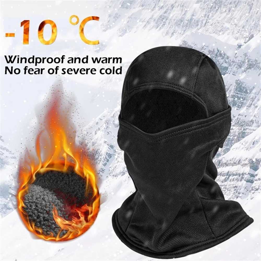 Winter Military Tactical Balaclava Warm Fleece Thermal Full Cover Face Mask Motorcycle Mask Cycling Hunting Camo Hats Scarf 2022W250512