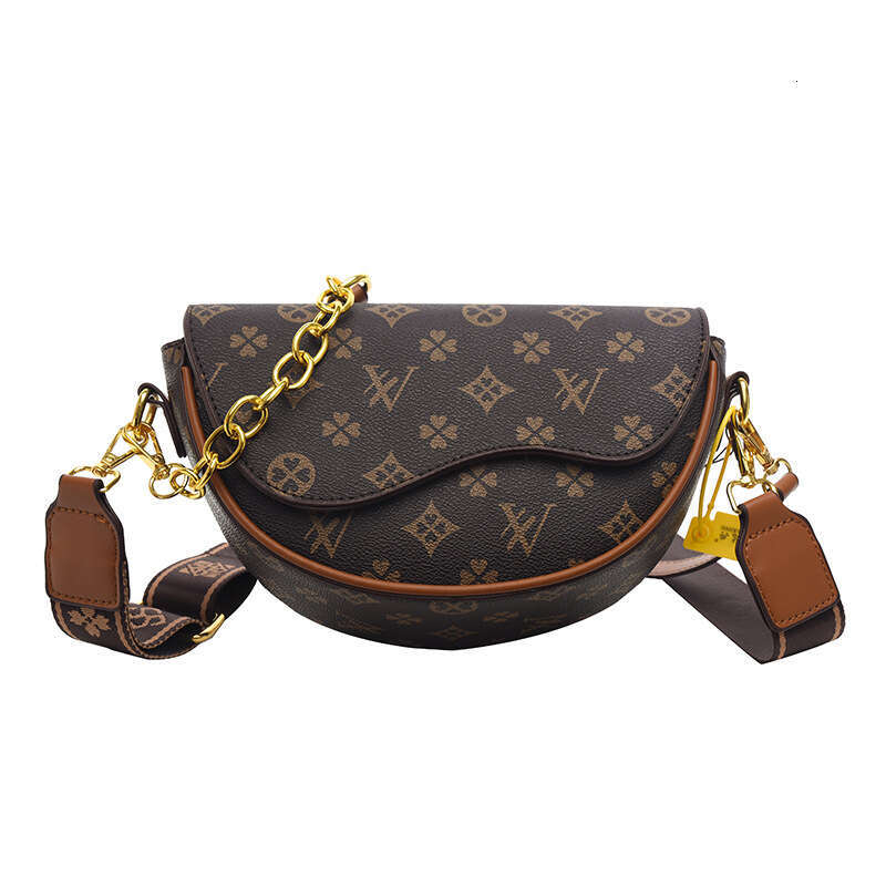 High quality saddle autumn winter printed women's fashionable crossbody and high-end single shoulder bag temperament versatile new trend ins