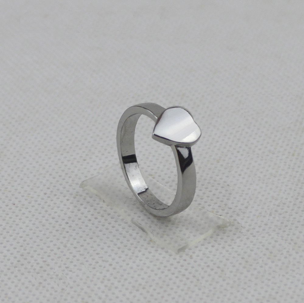 Designer Love Ring Heart Band Rings for Men and Women Luxury Fashion Jewelry Unisex Ring Gold Silver Rose Ring Wedding Lady Party Gift